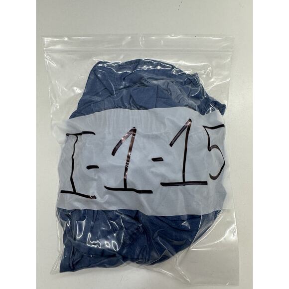 Speed Control New York Womens Dress Size Large Chambray Faux Wrap Ruffled - Picture 13 of 13